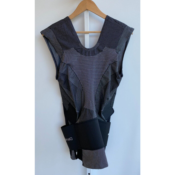 Alignmed Unisex sz 2XL Spinal Q Posture Back Support Vest Shirt Black Tank EUC! - Picture 4 of 7